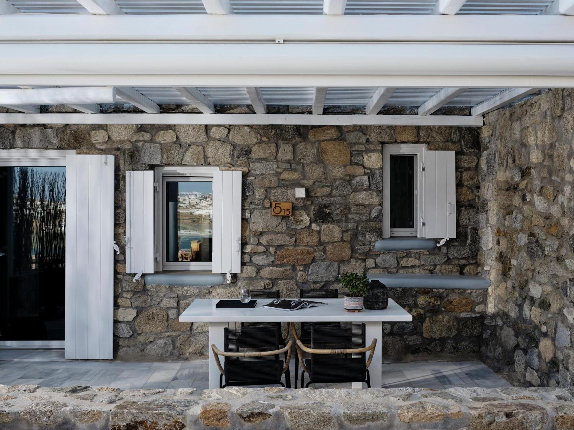 ไมโคนอส นัมเบอร์5 Hotel Mykonos Town ภายนอก รูปภาพ